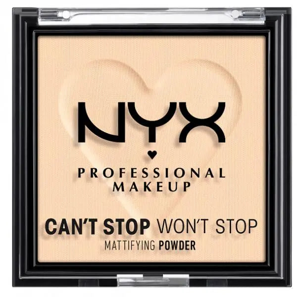 Nyx Can't Stop Won't Stop Mattifying Powder Fair - Jag Couture London - New York