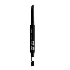 Nyx Fill &amp; Fluff Eyebrow Pomade Pencil Chocolate 15g - Jag Couture London - New York