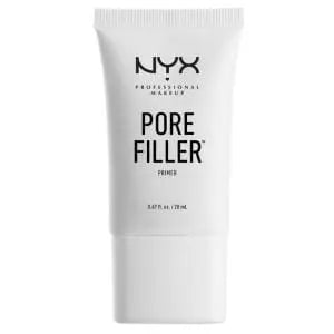 Mini Nyx Pore Filler Primer in 8ml, shown in a sleek tube, designed to minimize pores and create a smooth complexion.