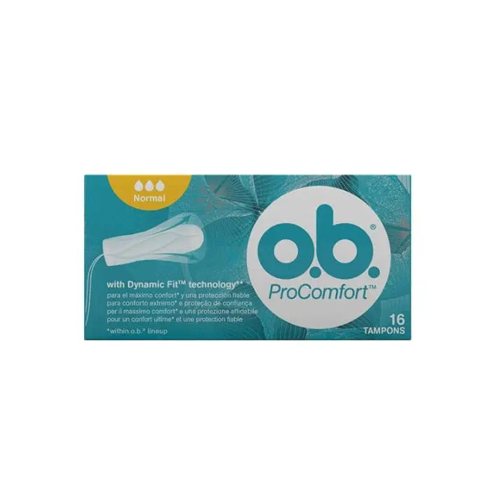 Jag Couture London - New York O.B Pro Comfort Normal Tampons 16 Units
