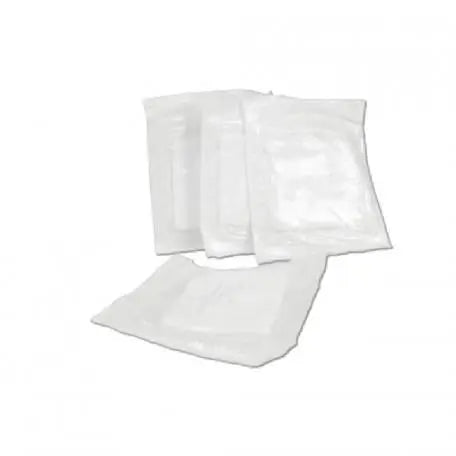 Sterile gauze box with six 60x40cm gauze packs from Jag Couture London New York, arranged neatly in a box.