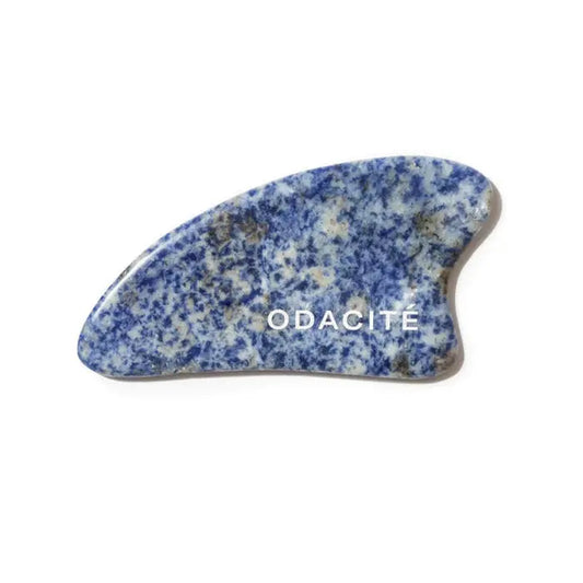 Odacité Crystal Contour Blue Sodalite Gua Sha Jag Couture London - New York