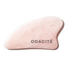 Odacité Crystal Contour Rose Quartz Gua Sha Jag Couture London - New York