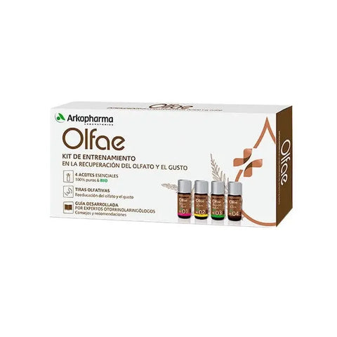 Set of four 10ml Olfae essential oils by Jag Couture London-New York, displayed in the product image.
