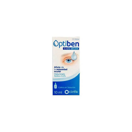 Optiben Optibén Dry Eye Drops 10ml Jag Couture London - New York