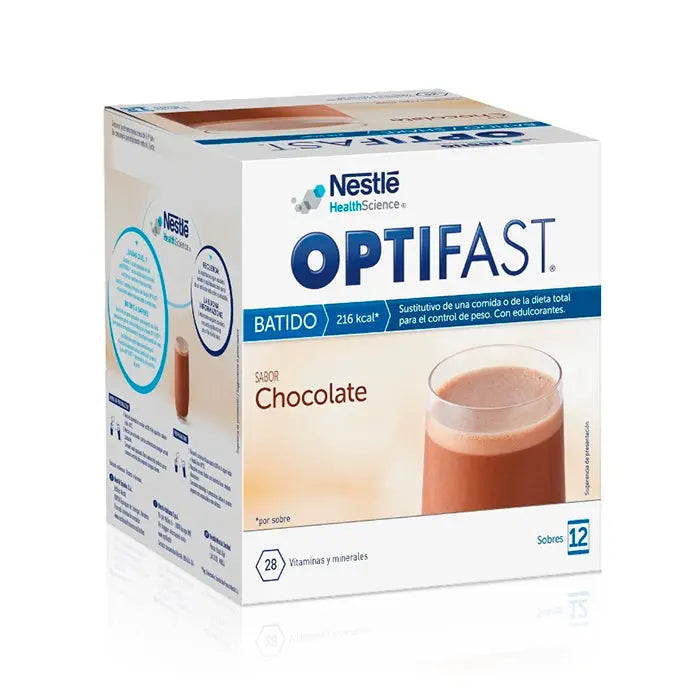 Optifast Chocolate Milkshake 9 Sachets 54g Jag Couture London - New York