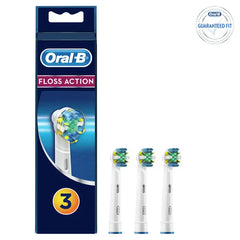 Oral-B Electric Toothbrush Head Floss Action 3 Units Jag Couture London - New York