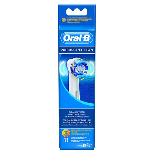 Oral-B Electric Toothbrush Head Precision Clean 3 units (eb 20-3 Precision Clean) Jag Couture London - New York