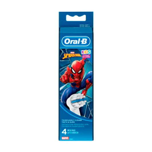 Oral-B Replacement Toothbrush for Kids Spiderman 4U Jag Couture London - New York