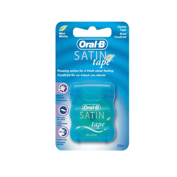 Oral B Satin Tape Mint 25m Jag Couture London - New York