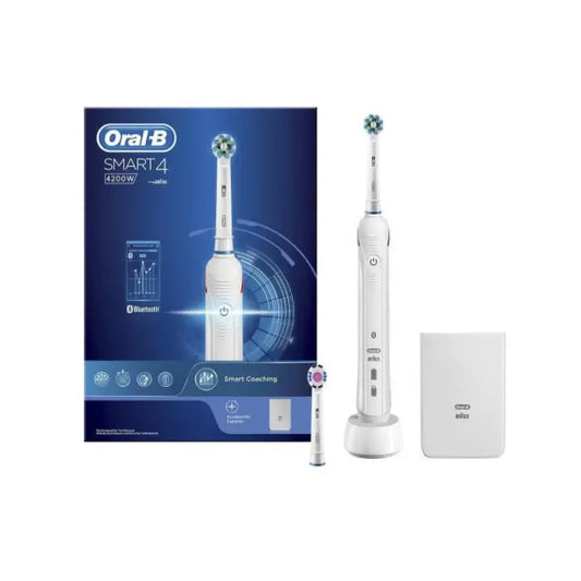 Oral- B Smart 4 4200w White Electric Toothbrush Jag Couture London - New York