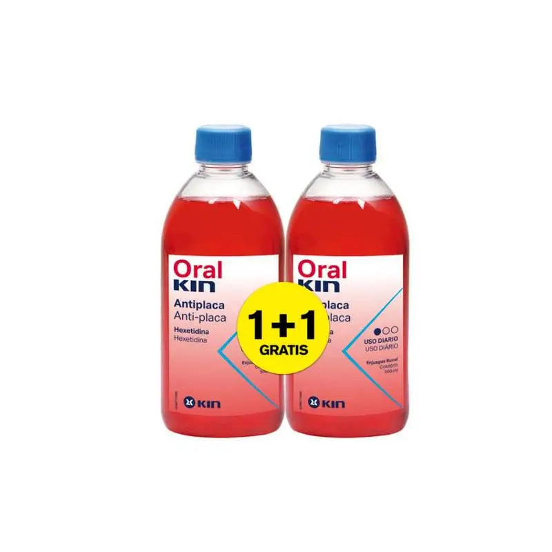Oralkin Enjuague Bucal 500ml 500ml Gratis Jag Couture London - New York