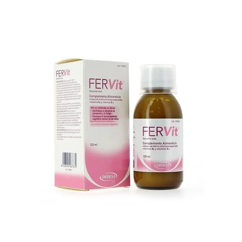 Ordesa Fervit Oral Solution 120ml Jag Couture London - New York