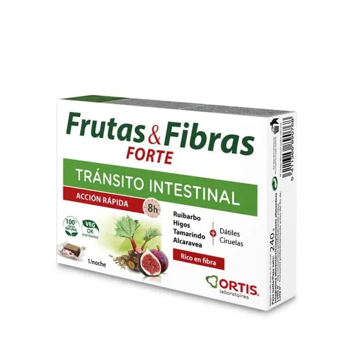 Jag Couture London - New York Ortis Fruit and Fibre Intestinal Transit Forte 12 Cubes