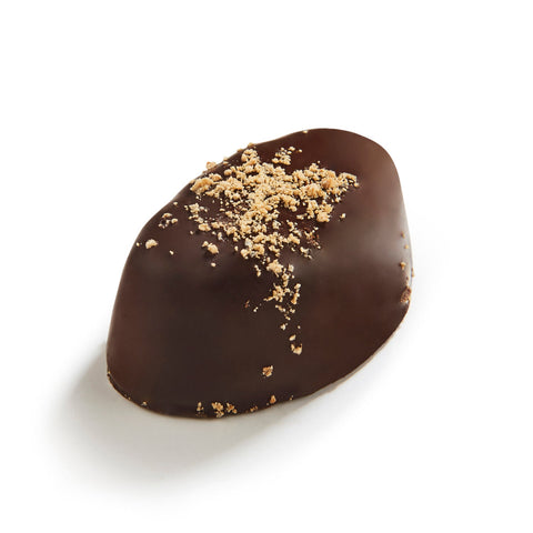 Dark chocolate with caramel ganache by Jag Couture London, 15.9g, showcasing a luxurious chocolate treat with rich caramel filling.