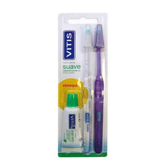Jag Couture London - New York Pack Vitis Soft Toothbrush 2U Vitis Toothpaste 15ml Free