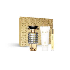 Paco Rabanne Fame Eau De Perfume Spray 80ml Set 3 Pieces Christmas 2023 Jag Couture London - New York