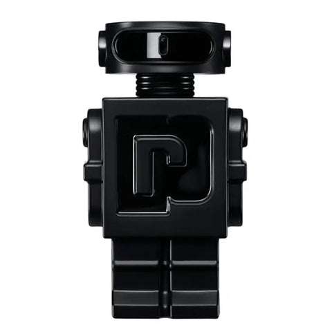 Paco Rabanne Phantom perfume spray bottle, 150ml, rechargeable, with sleek modern design and transparent glass visible.