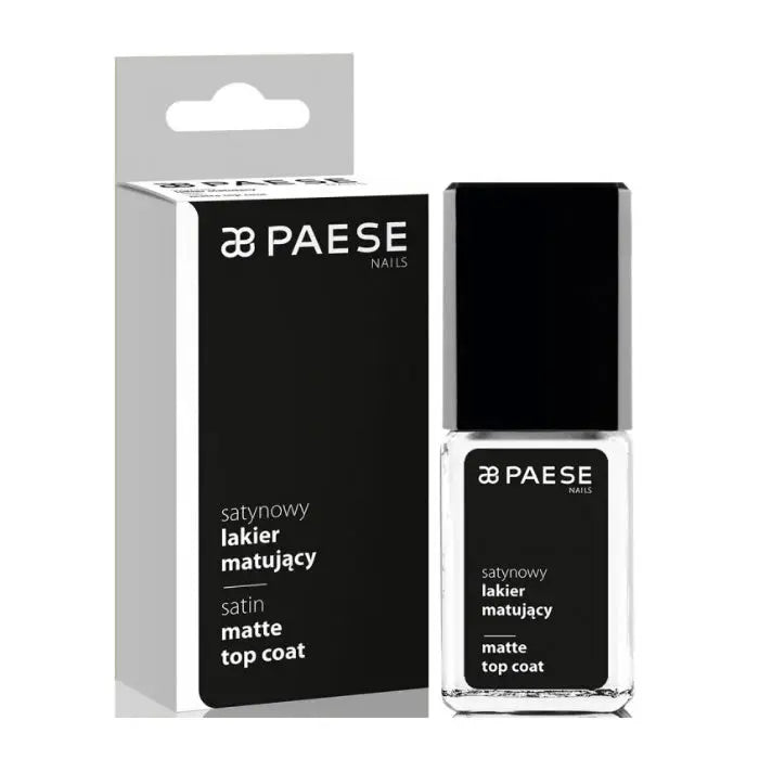 Paese Nail Care Satin Matte Top Coat Jag Couture London - New York