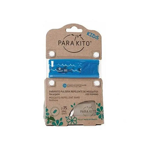 Child repellent bracelet by Jag Couture London New York, featuring a colorful design to protect against insects.