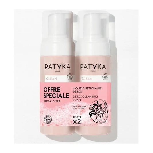 Patyka Duo Detox Cleansing Mousse 2x 150ml Jag Couture London - New York