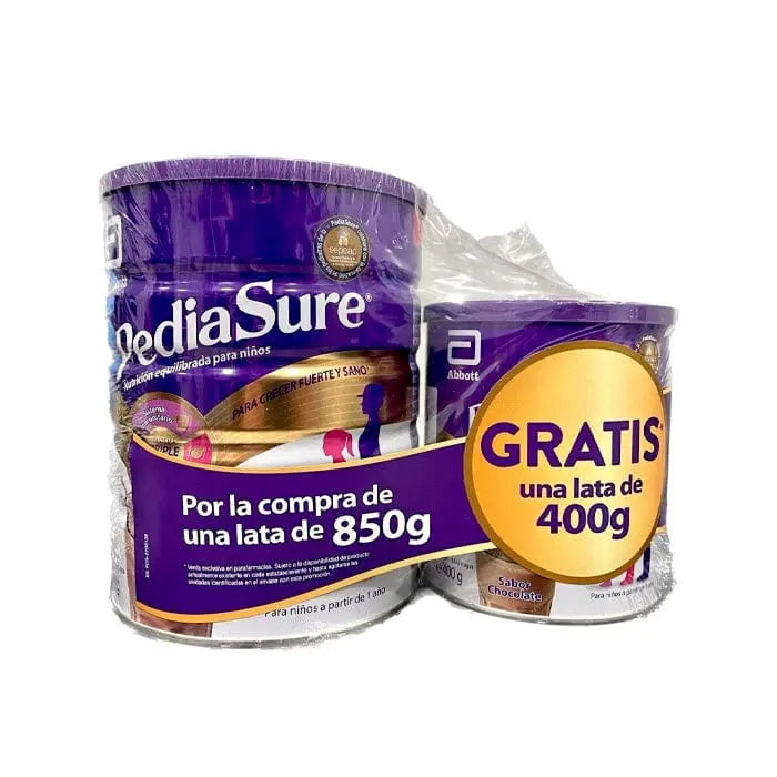Jag Couture London - New York Pediasure Chocolate 850g+Pediasure Chocolate 400g