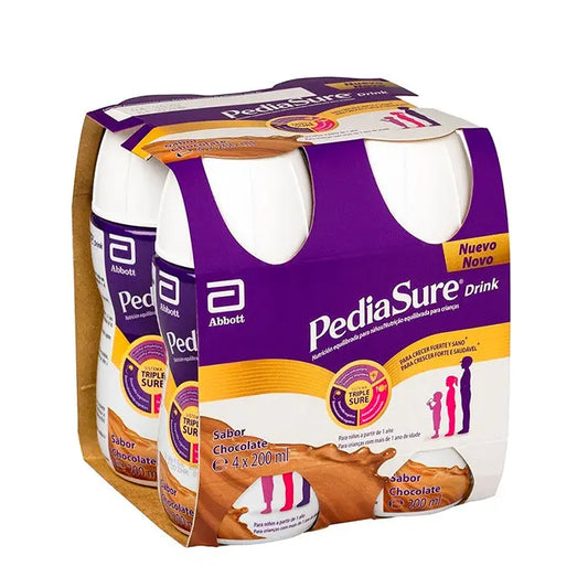 Pediasure Drink Chocolate 4x 200ml Jag Couture London - New York