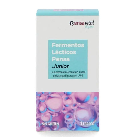 Pensavital Lactic Ferments Junior 7ml bottle by Jag Couture London New York, featuring a small 7ml probiotic supplement bottle.
