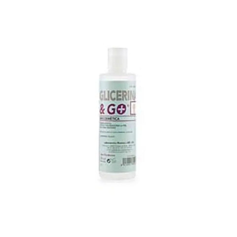 Clear 250ml bottle of Pharma&Go Glycerin Pure by Jag Couture London-New York, showing the label and transparent liquid inside.
