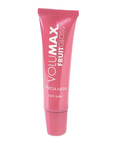Phergal Volumax Fruit Gloss in Strawberry and Cream, 7.5ml, by Jag Couture London. Clear gloss with strawberry and cream flavor.