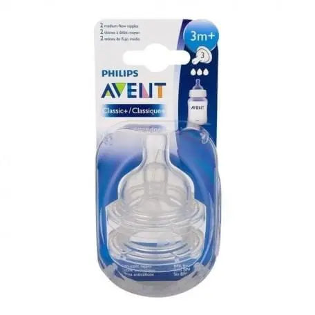 Jag Couture London - New York Philips Avent Classic Tetina Flujo Variable 3 Meses 2 Unidades Avent