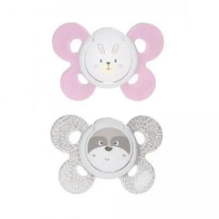 Physio Comfort Chupete De Silicona Para Niña 0-6 Meses 2 Unidades Chicco Jag Couture London - New York