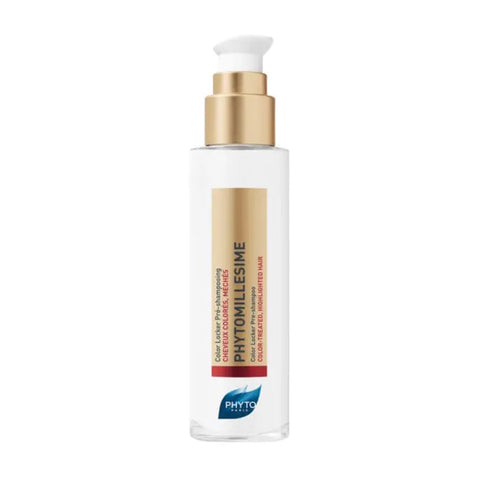 Phyto Phytomillesime Color Locker Pre-Shampoo in 100ml bottle, designed to protect and preserve hair color.