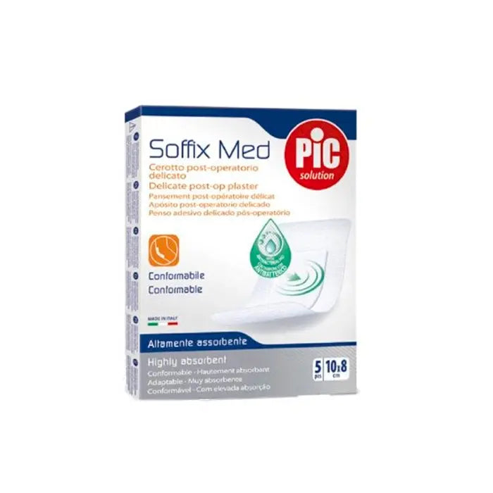 Pic Soffix Med Sterile Dressing 10x8cm 5U Jag Couture London - New York