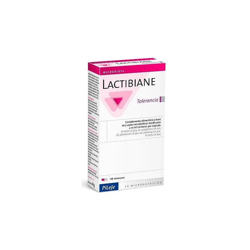 Pileje Lactibiane Tolerance 30 Capsules Jag Couture London - New York
