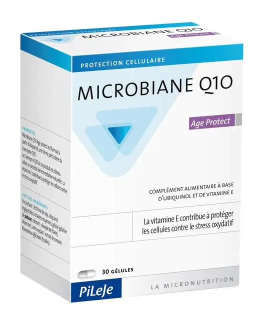 Pileje Microbiane Q10 Age Protect 30 Glules Jag Couture London - New York