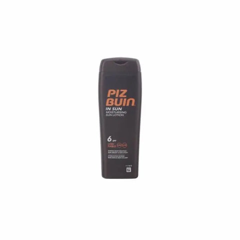 Piz Buin In Sun Lotion SPF 6 in a 200 ml bottle, with packaging featuring the Jag Couture London New York branding.