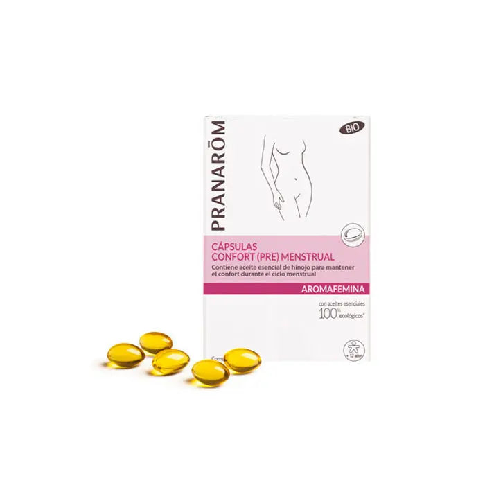 Pranarom Aromafemina Pre-menstrual Comfort 30 Cápsules Jag Couture London - New York