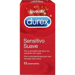 Jag Couture London - New York Preservativo Durex Sensitivo Easy On 12 Unidades