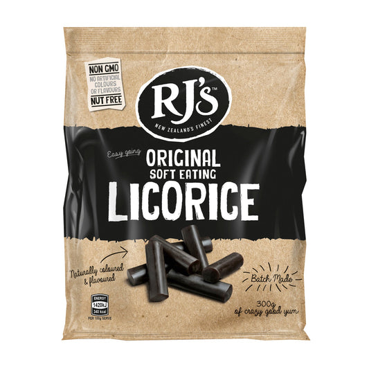 RJ's natural soft eating licorice bags