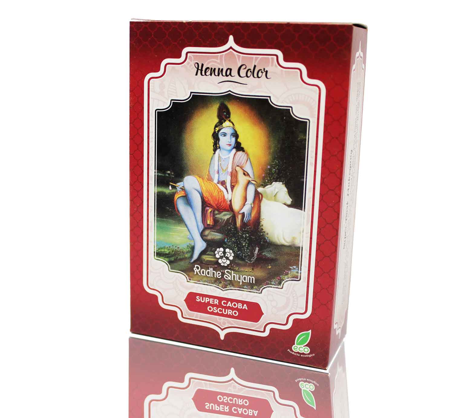 Jag Couture London - New York Radhe Henna Super Caoba Oscuro Polvo 100g