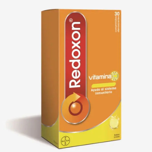 Redoxon Vitamina C 30 Tablets Effervescent Lemon Jag Couture London - New York