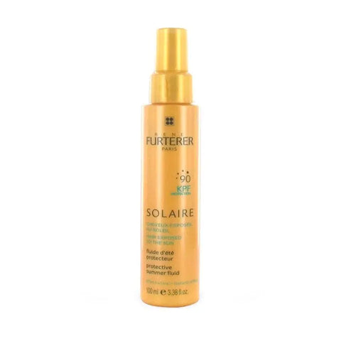 René Furterer Solaire Kpf90 Protective Summer Fluid 100ml, with smooth, lightweight formula, suitable for sun protection and hair care.