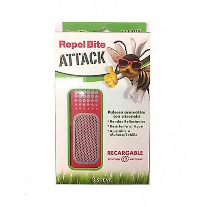 Repel Bite Attack 1 Citronella Bracelet 2 Rechargeable Jag Couture London - New York