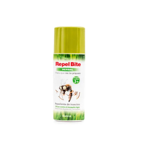 Herbal Repel Bite spray in 100ml bottle by Jag Couture London New York, designed to soothe and prevent insect bites.
