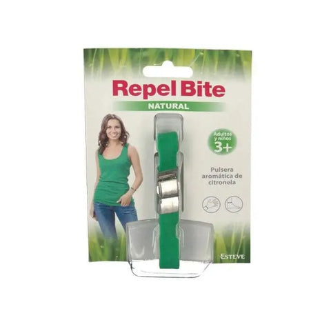 Jag Couture London-New York Repel Bite natural citronella aromatic bracelet with woven design and adjustable strap.