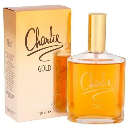 Revlon Charlie Gold Eau De Toilette Spray 100ml Jag Couture London - New York
