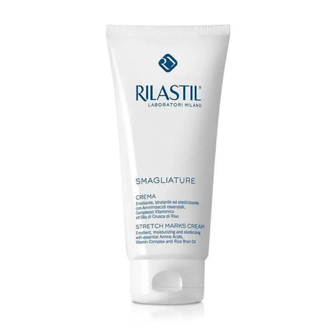 Rilastil Intensive Body Emulsion 200ml in a sleek bottle, designed to hydrate and nourish the skin.