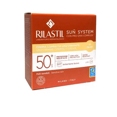 Rilastil Sun System Uniform Compact Cream Spf50+ Shade 01 Beige 10g Jag Couture London - New York