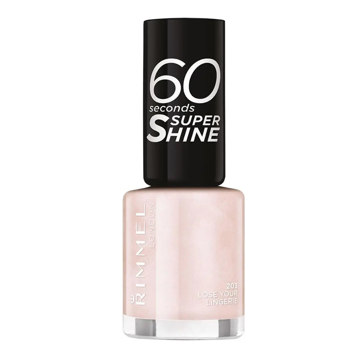 Jag Couture London - New York Rimmel London 60 Seconds Super Shine Nail Lacquer 203 Lose Your Lingerie